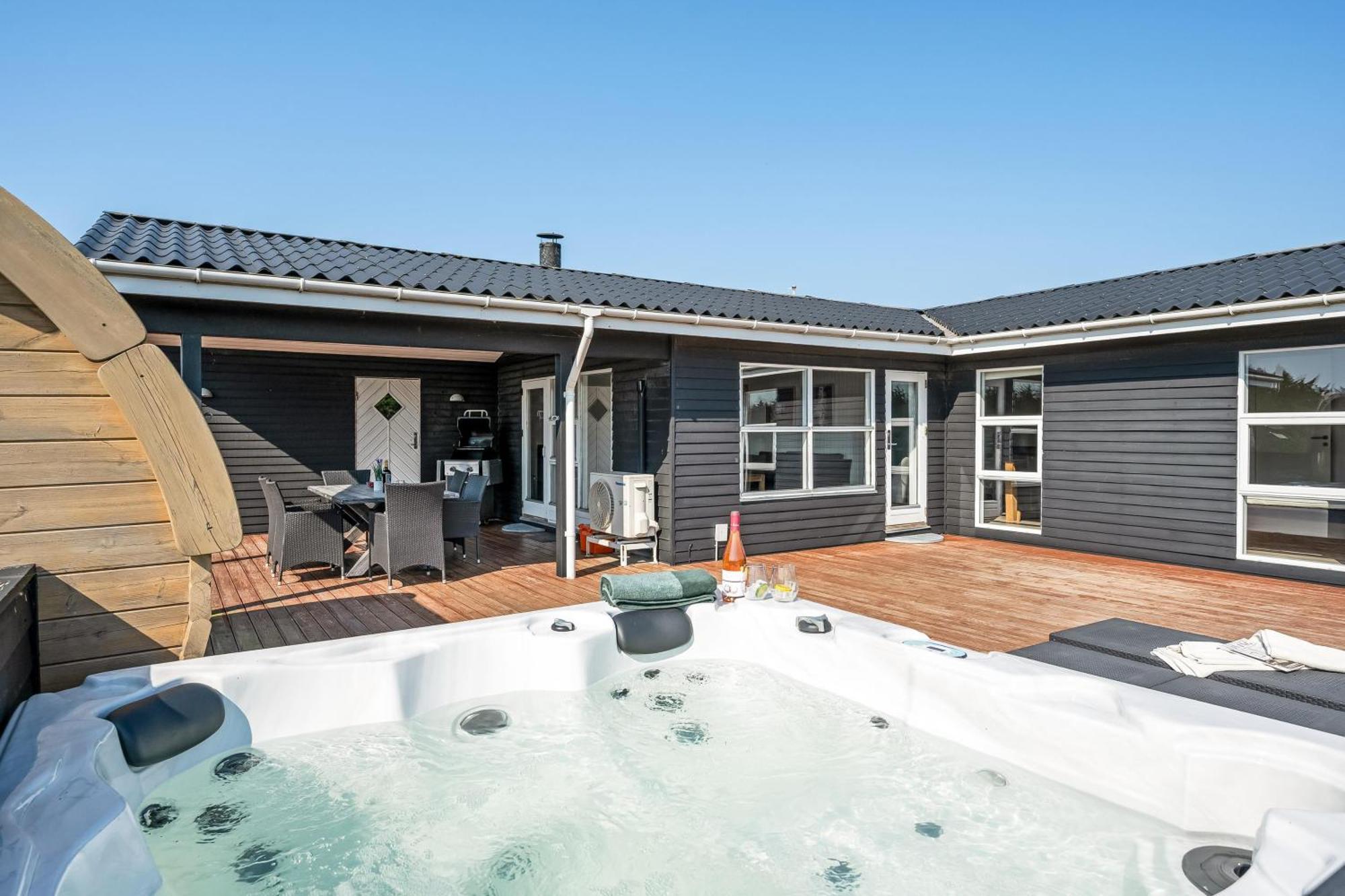Charming Holiday Home Near The North Sea, With Outdoor Sauna And Outdoor Spa, Ringkøbing Dış mekan fotoğraf