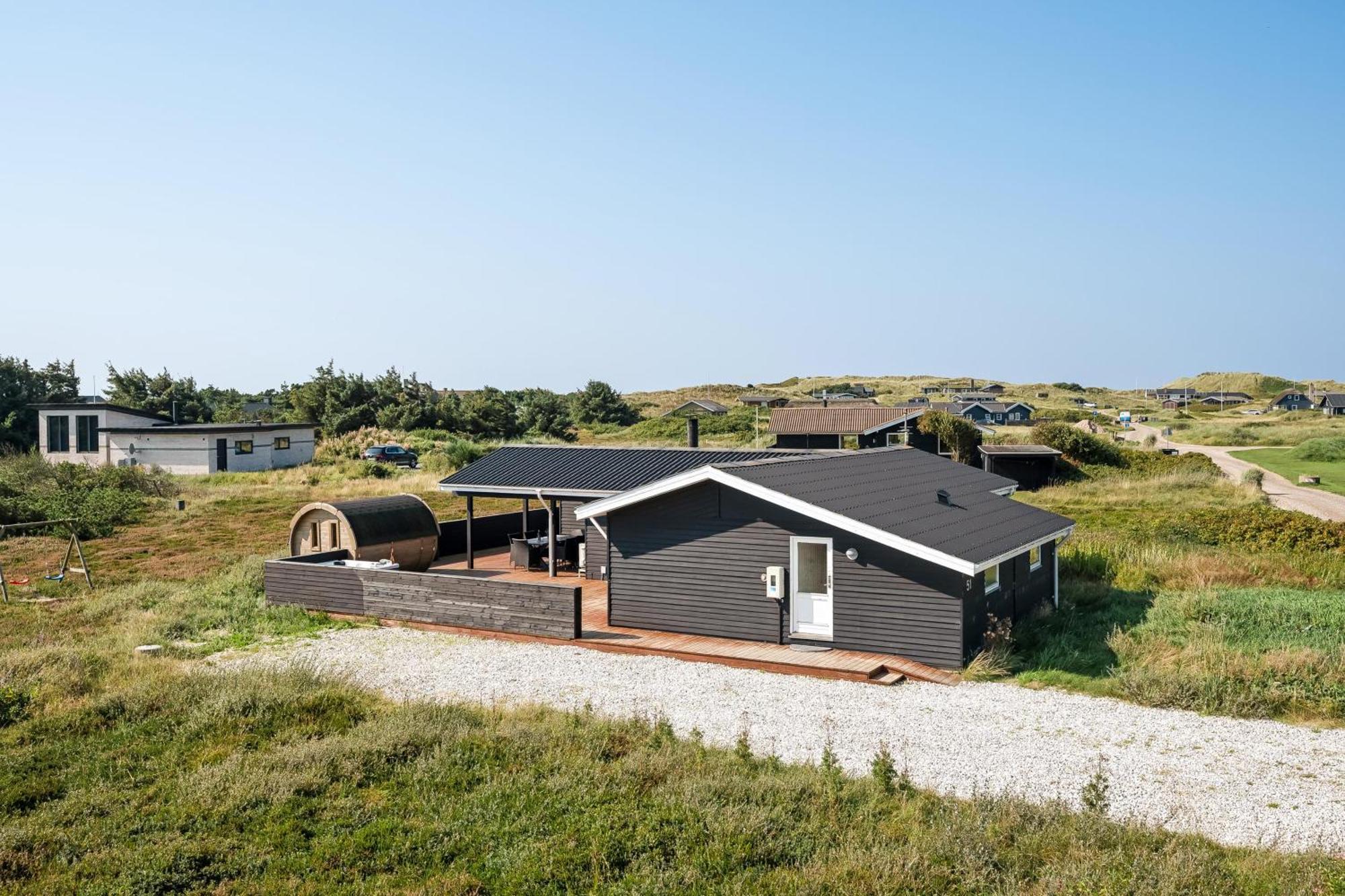 Charming Holiday Home Near The North Sea, With Outdoor Sauna And Outdoor Spa, Ringkøbing Dış mekan fotoğraf