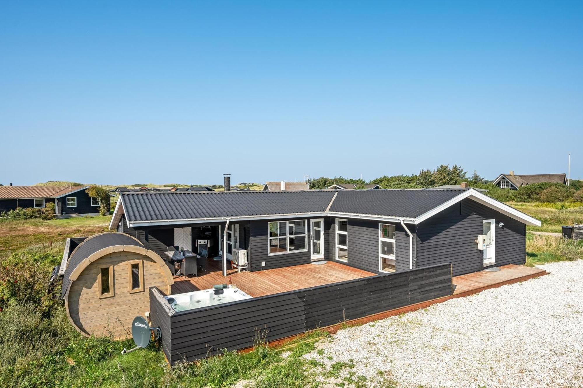 Charming Holiday Home Near The North Sea, With Outdoor Sauna And Outdoor Spa, Ringkøbing Dış mekan fotoğraf