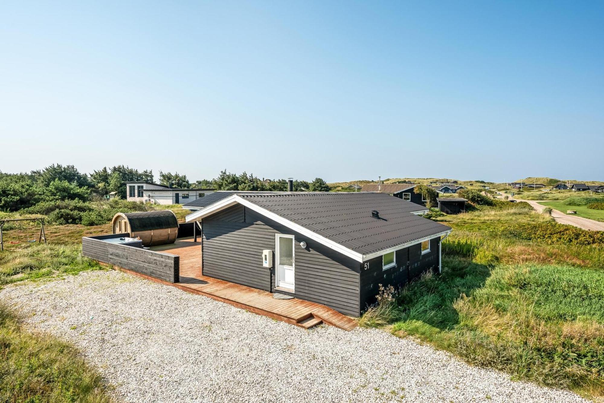 Charming Holiday Home Near The North Sea, With Outdoor Sauna And Outdoor Spa, Ringkøbing Dış mekan fotoğraf