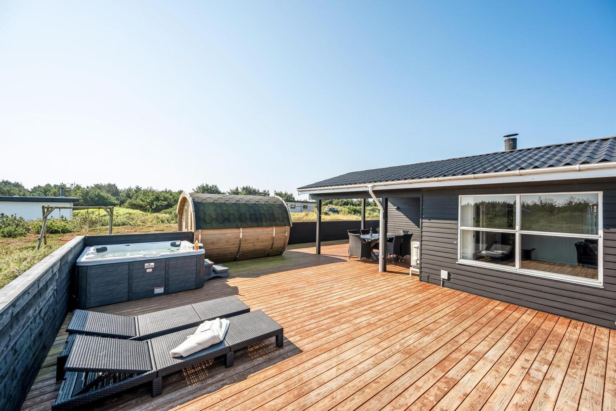 Charming Holiday Home Near The North Sea, With Outdoor Sauna And Outdoor Spa, Ringkøbing Dış mekan fotoğraf